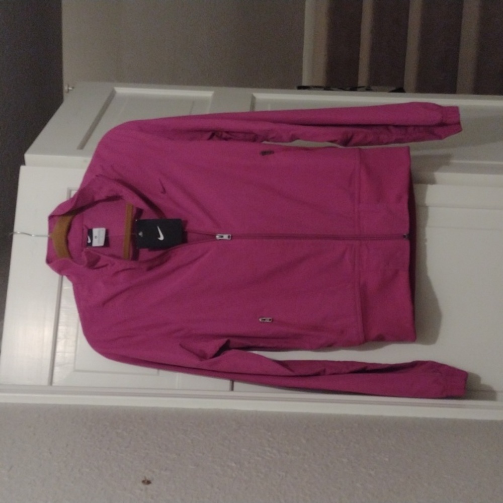 NWT Nike pinkish purple zip up jacket